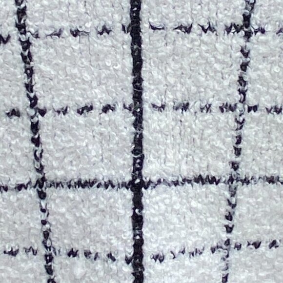 Marled Check Chenille Grannycore Button Cardigan Old Money Coastal Grandma-L - Picture 7 of 12